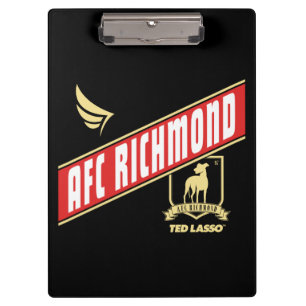 Ted Lasso AFC Richmond Athletic Banner Clipboard