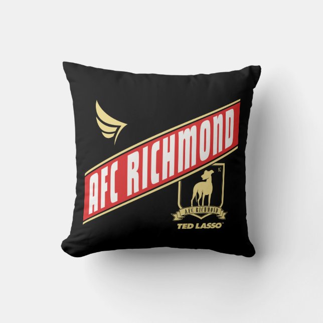 Ted Lasso | AFC Richmond Athletic Banner Cushion (Front)