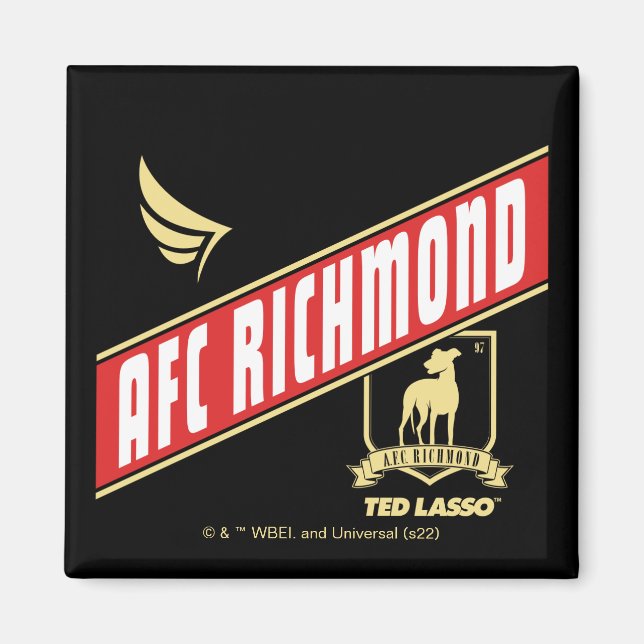 Ted Lasso | AFC Richmond Athletic Banner Magnet (Front)
