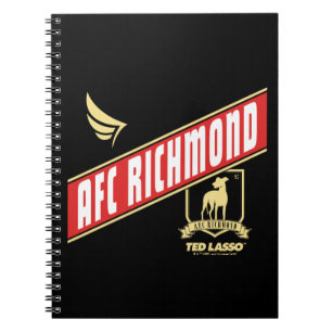 Ted Lasso   AFC Richmond Athletic Banner Notebook