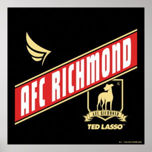 Ted Lasso AFC Richmond Athletic Banner Poster