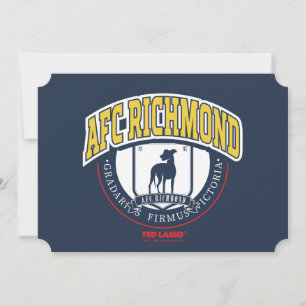 Ted Lasso   AFC Richmond Athletic Circle Badge Card