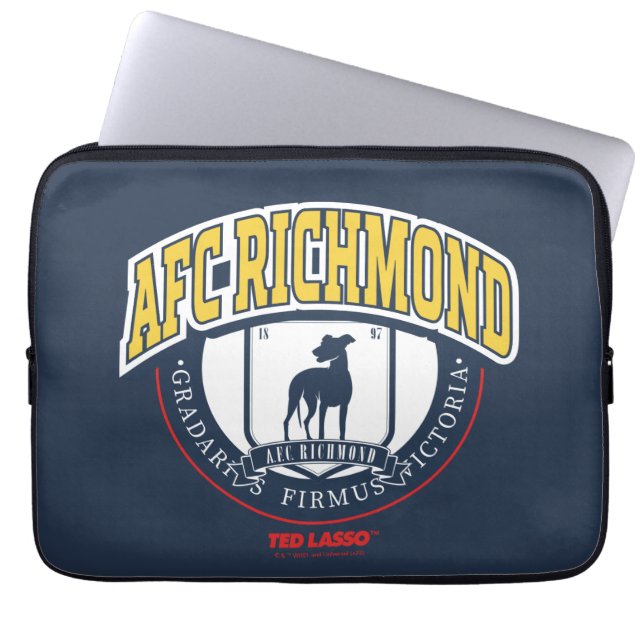 Ted Lasso | AFC Richmond Athletic Circle Badge Laptop Sleeve (Front)