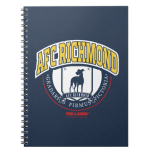 Ted Lasso AFC Richmond Athletic Circle Badge Notebook
