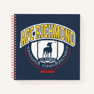 Ted Lasso   AFC Richmond Athletic Circle Badge Notebook