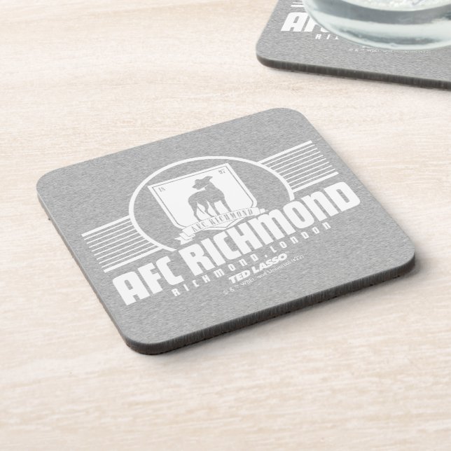 Ted Lasso | AFC Richmond Athletic Stripe Graphic Coaster (Left Side)