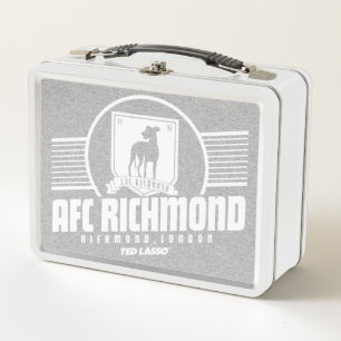 Ted Lasso AFC Richmond Athletic Stripe Graphic Metal Lunch Box