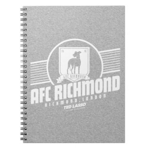 Ted Lasso   AFC Richmond Athletic Stripe Graphic Notebook
