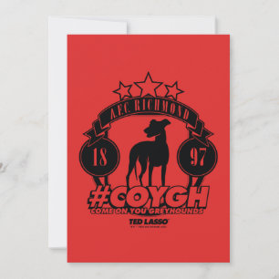 Ted Lasso   AFC Richmond #COYGH Card