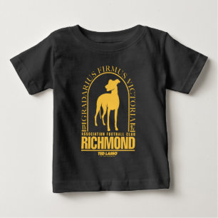Ted Lasso AFC Richmond Gold Arched Logo Baby T-Shirt