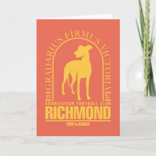 Ted Lasso   AFC Richmond Gold Arched Logo Card