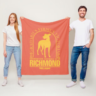 Ted Lasso   AFC Richmond Gold Arched Logo Fleece Blanket