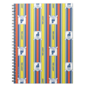 Ted Lasso AFC Richmond Logo Stripe Pattern Notebook