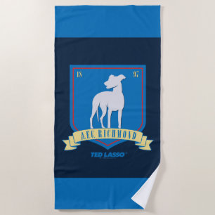 Ted Lasso   AFC Richmond Team Logo Beach Towel