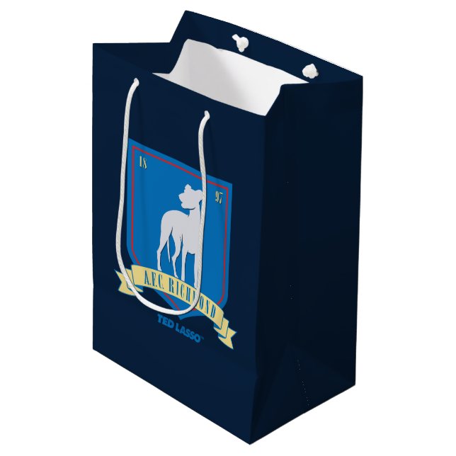 Ted Lasso | AFC Richmond Team Logo Medium Gift Bag (Front Angled)