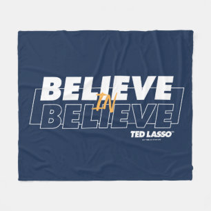 Ted Lasso Believe in Believe Fleece Blanket