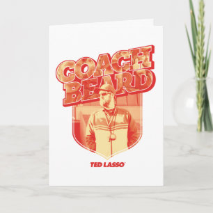 Ted Lasso   Coach Beard Badge Card