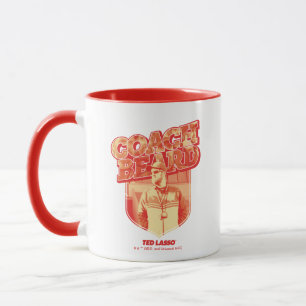 Ted Lasso   Coach Beard Badge Mug