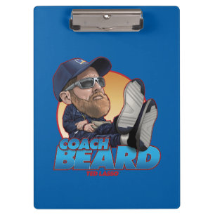 Ted Lasso   Coach Beard Bobblehead Clipboard