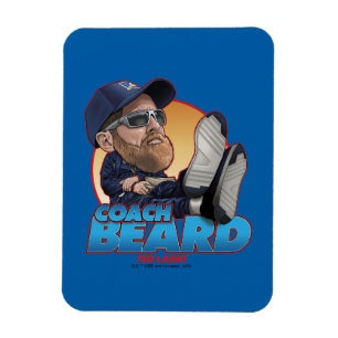 Ted Lasso Coach Beard Bobblehead Magnet