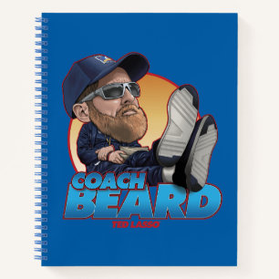 Ted Lasso   Coach Beard Bobblehead Notebook