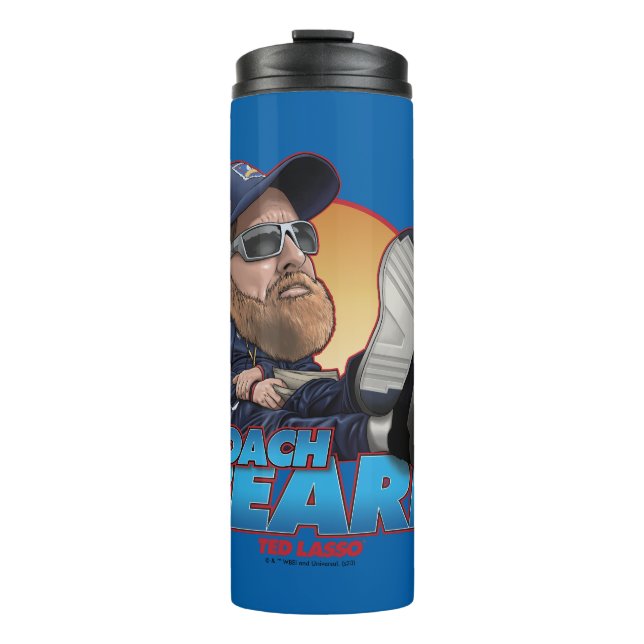 Ted Lasso | Coach Beard Bobblehead Thermal Tumbler (Front)
