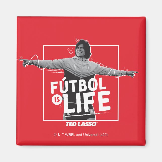 Ted Lasso | Dani Rojas Fútbol is Life Magnet (Front)