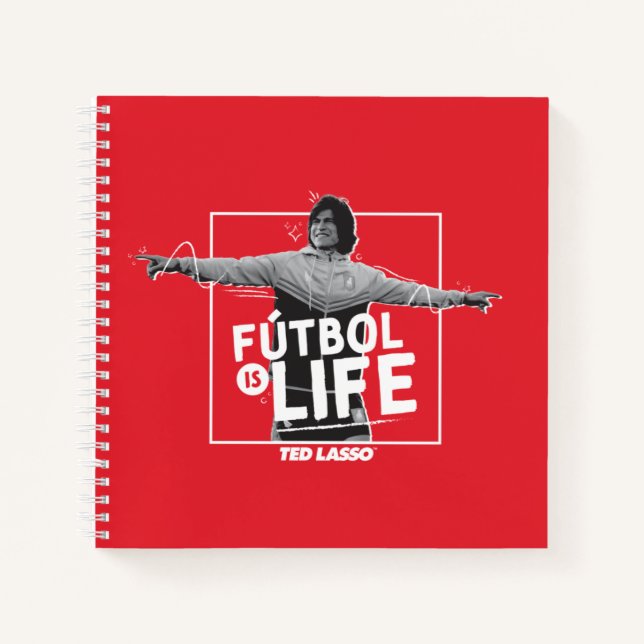 Ted Lasso | Dani Rojas Fútbol is Life Notebook (Front)