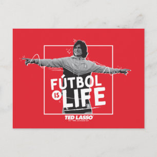 Ted Lasso   Dani Rojas Fútbol is Life Postcard