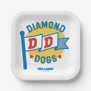 Ted Lasso   Diamond Dogs Paper Plate