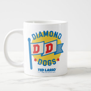 Ted Lasso   Diamond Dogs Pennant Graphic Large Coffee Mug