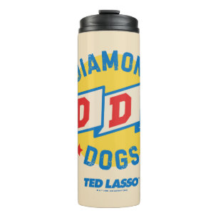 Ted Lasso   Diamond Dogs Pennant Graphic Thermal Tumbler