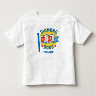 Ted Lasso   Diamond Dogs Pennant Graphic Toddler T-Shirt