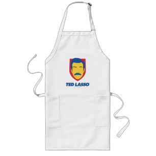 Ted Lasso   Face Icon Long Apron