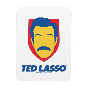 Ted Lasso   Face Icon Magnet