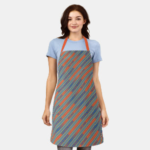 Ted Lasso   Fútbol is Life Stripe Pattern Apron