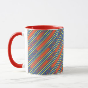 Ted Lasso Fútbol is Life Stripe Pattern Mug