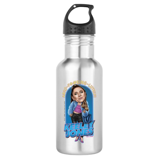 Ted Lasso | Keeley Jones Bobblehead 532 Ml Water Bottle (Front)