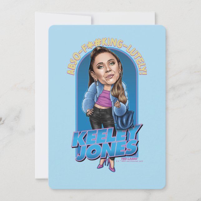 Ted Lasso | Keeley Jones Bobblehead Card (Front)