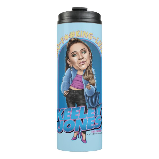Ted Lasso | Keeley Jones Bobblehead Thermal Tumbler (Front)