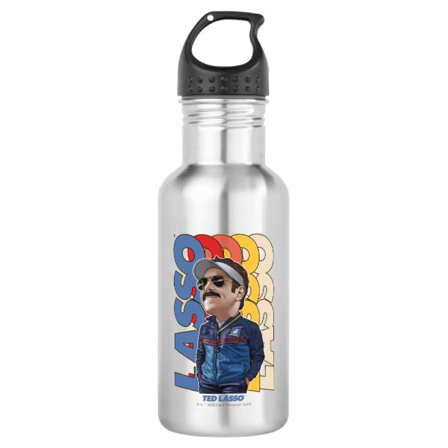 Ted Lasso | Lasso Bobblehead 532 Ml Water Bottle (Front)