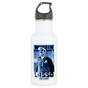 Ted Lasso   Lasso Photo Portrait Graphic 532 Ml Water Bottle