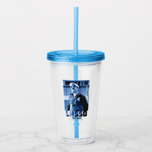 Ted Lasso Lasso Photo Portrait Graphic Acrylic Tumbler