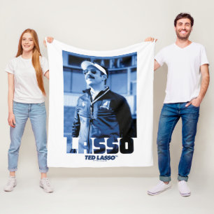 Ted Lasso Lasso Photo Portrait Graphic Fleece Blanket