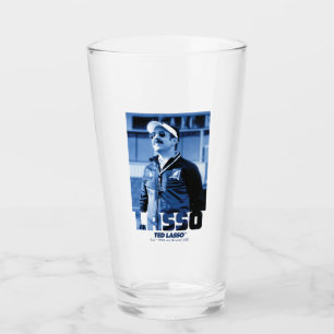Ted Lasso Lasso Photo Portrait Graphic Glass