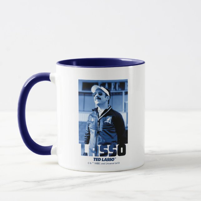 Ted Lasso | Lasso Photo Portrait Graphic Mug (Left)