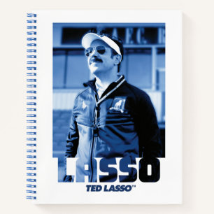 Ted Lasso Lasso Photo Portrait Graphic Notebook