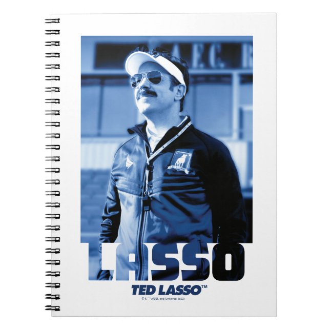 Ted Lasso | Lasso Photo Portrait Graphic Notebook (Front)