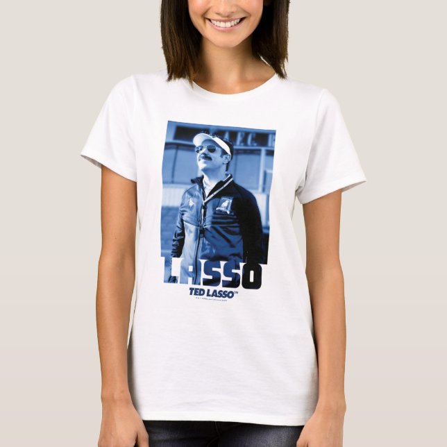 Ted Lasso | Lasso Photo Portrait Graphic T-Shirt (Front)