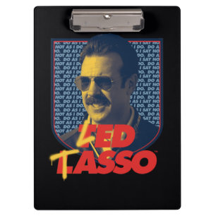 Ted Lasso Led Tasso Badge Clipboard